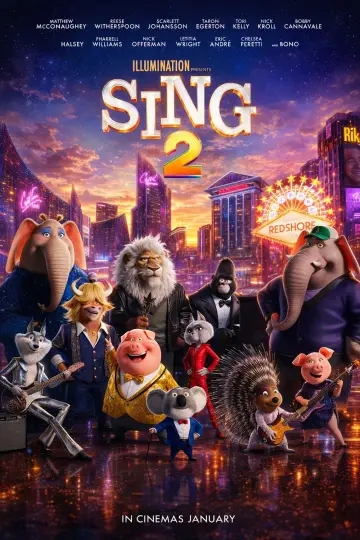 Poster to the movie "Sing 2" #605474