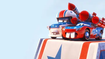 Backdrop to the movie "Cars Toon Mater