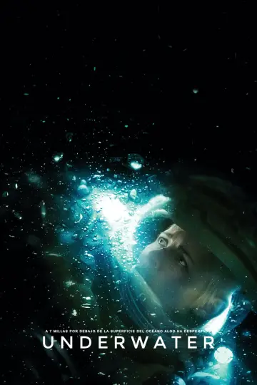 Poster to the movie "Underwater" #660031