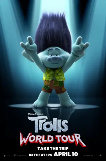 Poster to the movie "Trolls World Tour" #13984