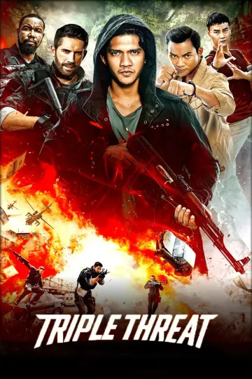 Poster to the movie "Triple Threat" #950713