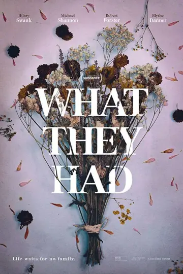 Poster to the movie "What They Had" #1061105