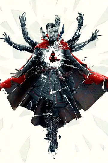 Poster to the movie "Doctor Strange in the Multiverse of Madness" #558196