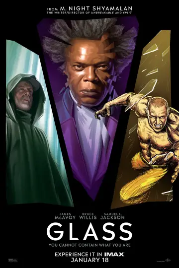 Poster to the movie "Glass" #638568