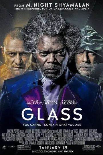 Poster to the movie "Glass" #638572