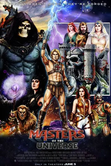 Poster to the movie "Masters of the Universe" #908702