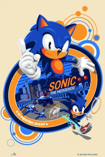 Poster to the movie "Sonic the Hedgehog" #912740