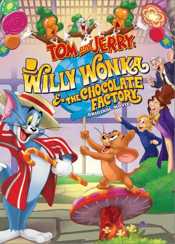 Poster to the movie "Tom and Jerry: Willy Wonka & the Chocolate Factory" #321353