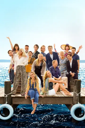 Poster to the movie "Mamma Mia! Here We Go Again" #1160025