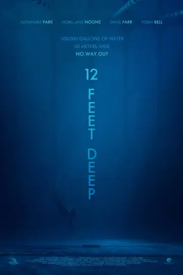 Poster to the movie "12 Feet Deep" #158978