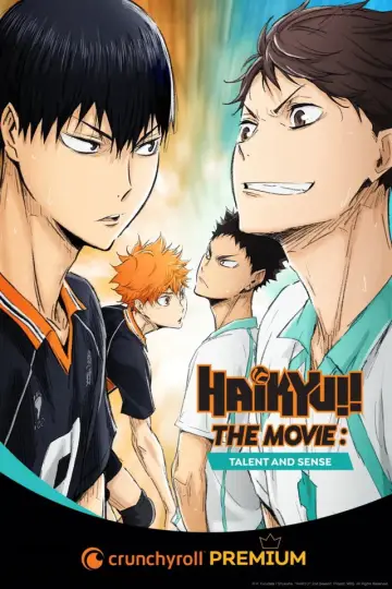 Poster to the movie "Haikyu!! The Movie: Talent and Sense" #1039436