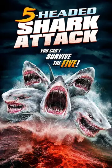 Poster to the movie "5 Headed Shark Attack" #1093987