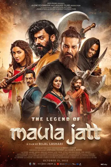 Poster to the movie "The Legend of Maula Jatt" #817587
