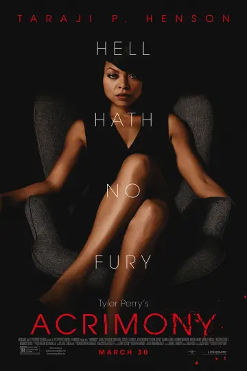 Poster to the movie "Acrimony" #265474