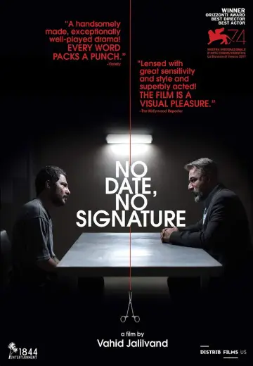 Poster to the movie "No Date, No Signature" #1146555