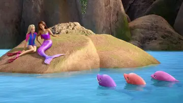 Backdrop to the movie "Barbie: Dolphin Magic" #448245