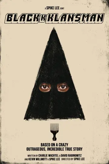 Poster to the movie "BlacKkKlansman" #1579415