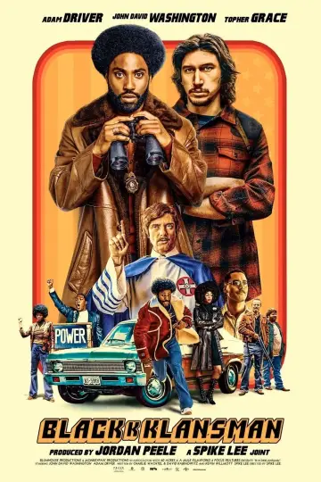 Poster to the movie "BlacKkKlansman" #644757