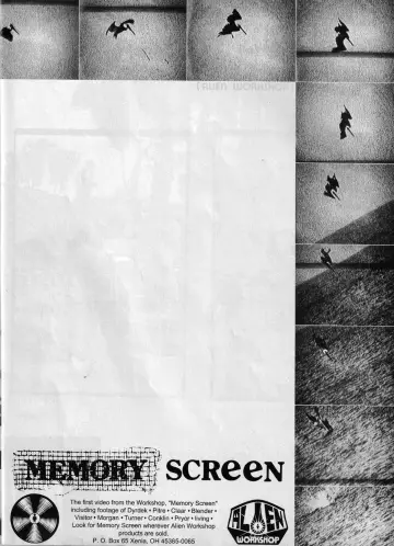 Poster to the movie "Memory Screen" #1569115