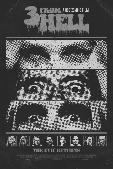 Poster to the movie "3 from Hell" #1005781