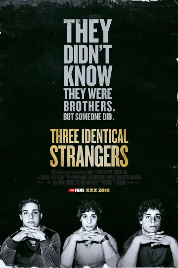 Poster to the movie "Three Identical Strangers" #1068490