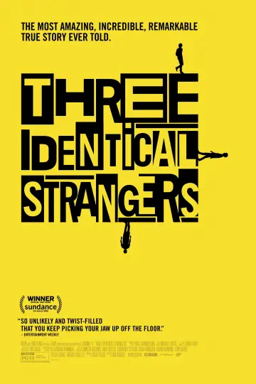 Poster to the movie "Three Identical Strangers" #1068492