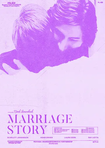Poster to the movie "Marriage Story" #754714