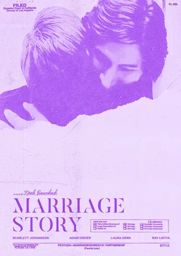 Poster to the movie "Marriage Story" #754715