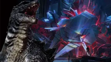 Backdrop to the movie "Godzilla: City on the Edge of Battle" #283845