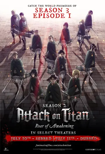 Poster to the movie "Attack on Titan: The Roar of Awakening" #1023765