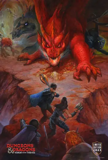 Poster to the movie "Dungeons & Dragons: Honor Among Thieves" #8795