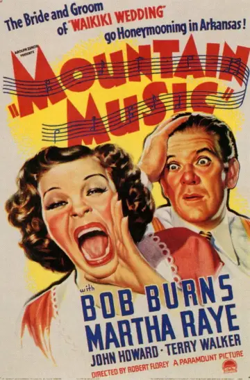 Poster to the movie "Mountain Music" #713516