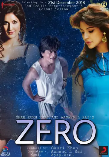 Poster to the movie "Zero" #948262