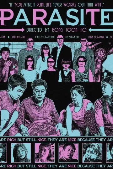 Poster to the movie "Parasite" #525879