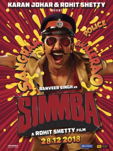 Poster to the movie "Simmba" #408550