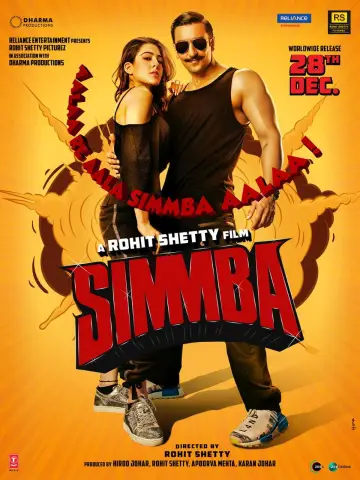 Poster to the movie "Simmba" #408557