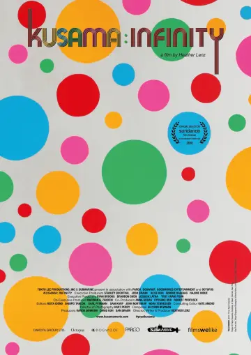 Poster to the movie "Kusama: Infinity" #1627856