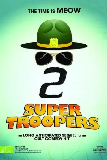 Poster to the movie "Super Troopers 2" #146402