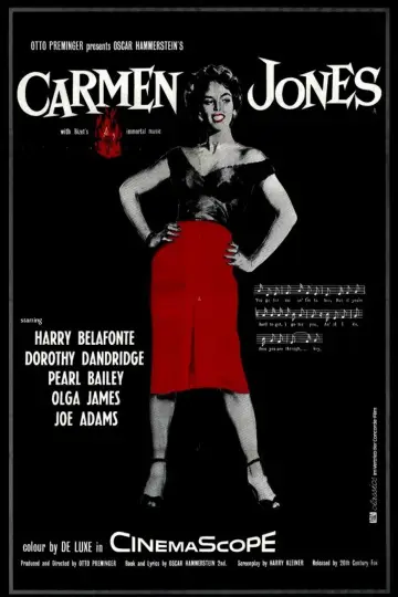 Poster to the movie "Carmen Jones" #721495