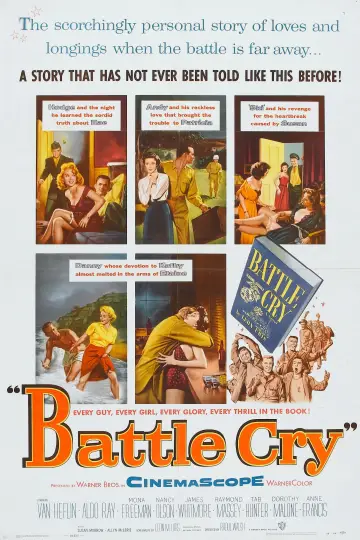 Poster to the movie "Battle Cry" #732370