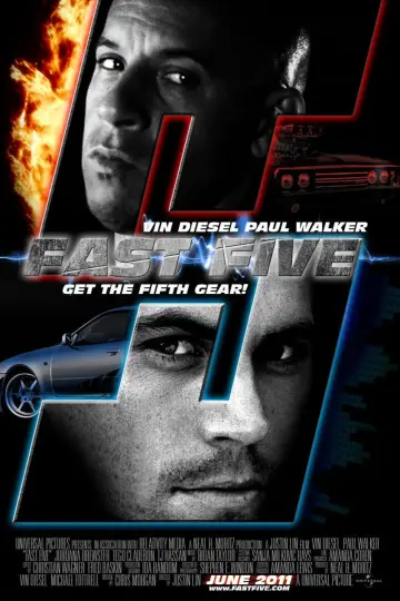 Poster to the movie "Fast Five" #976186