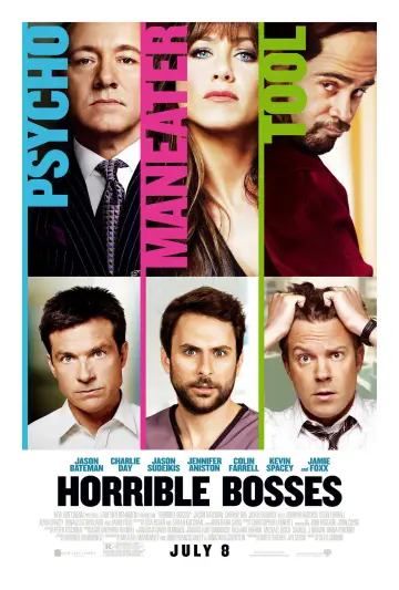 Poster to the movie "Horrible Bosses" #1179920
