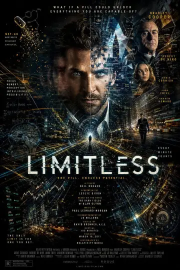 Poster to the movie "Limitless" #839563