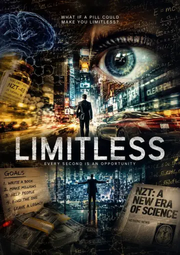 Poster to the movie "Limitless" #839569