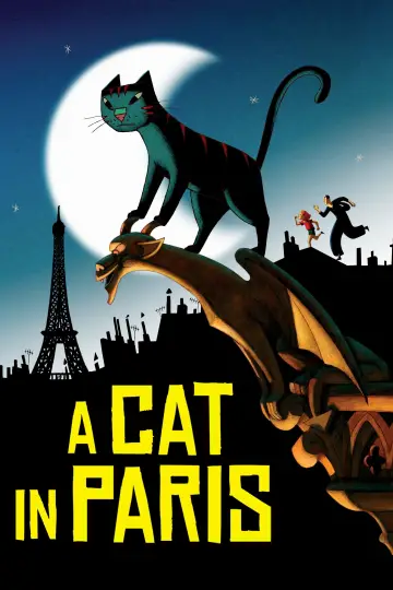Poster to the movie "A Cat in Paris" #1059040