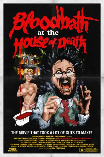 Poster to the movie "Bloodbath at the House of Death" #1037311