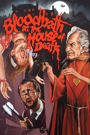 Poster to the movie "Bloodbath at the House of Death" #1037312