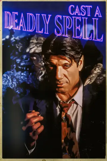 Poster to the movie "Cast a Deadly Spell" #1191558