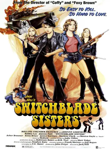 Poster to the movie "Switchblade Sisters" #1119568