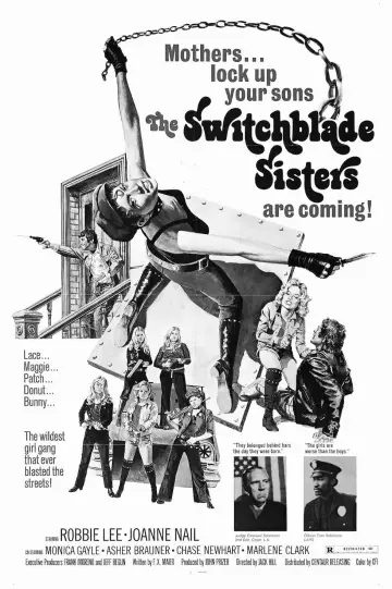 Poster to the movie "Switchblade Sisters" #1119573